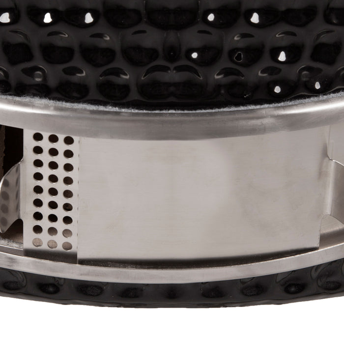 Patton Kamado Grill Keramische Barbecue 21" B 130 x D 74 cm