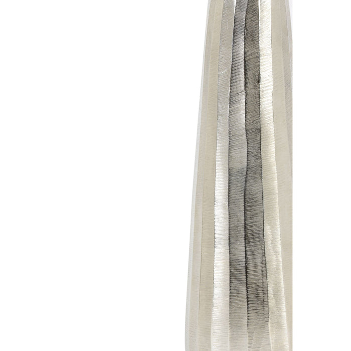 Light & Living Vaas Durango - Nikkel - 13x13x29 cm