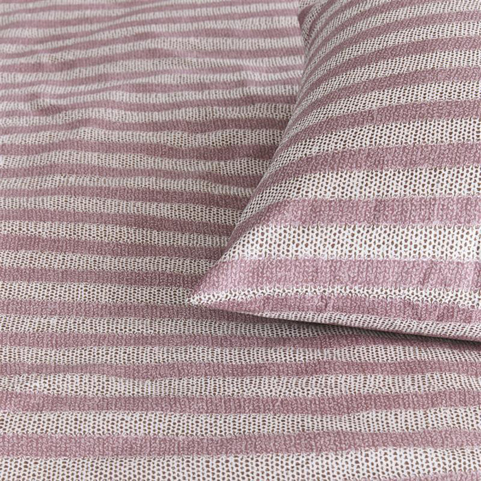 Ariadne at Home Knit Stripes Dekbedovertrek 240 x 200/220 cm - Lila