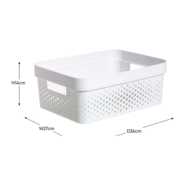 Curver Infinity Opbergbox Dots 11 L