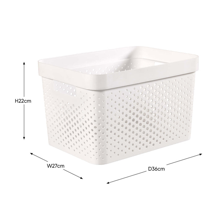 Curver Infinity Opbergbox Dots 17 L