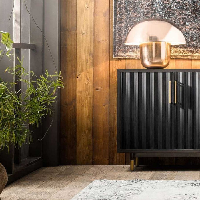 Kare Design Mushroom Tafellamp - Messing