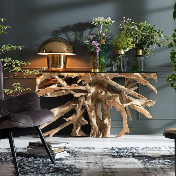 Kare Design Mushroom Tafellamp - Messing