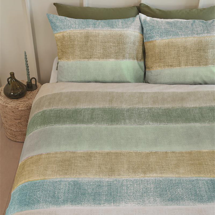 Ariadne at Home Soft Linen Dekbedovertrek 240 x 200/220 cm - Groen