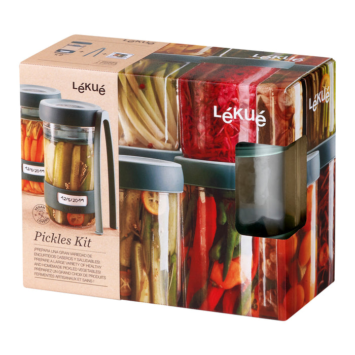 LÈkuÈ Fermentatie Set + 2 Bokalen 0,7 L