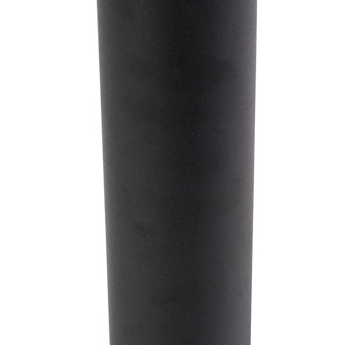 QAZQA Moderne buitenlamp zwart 40 cm IP44 incl. LED - Roxy