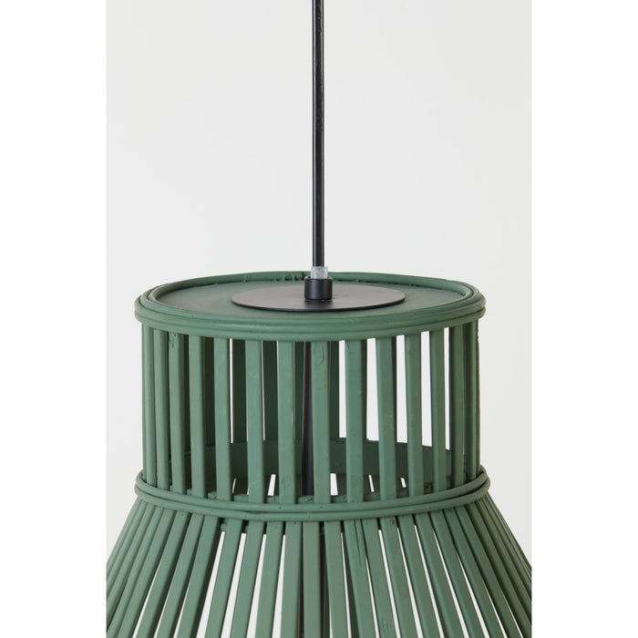 Light & Living Hanglamp Timaka - Rotan Groen - Ø37cm
