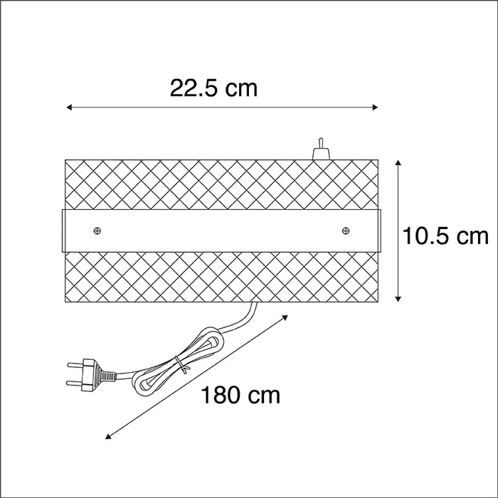 QAZQA Industriële tafellamp hout - Reena
