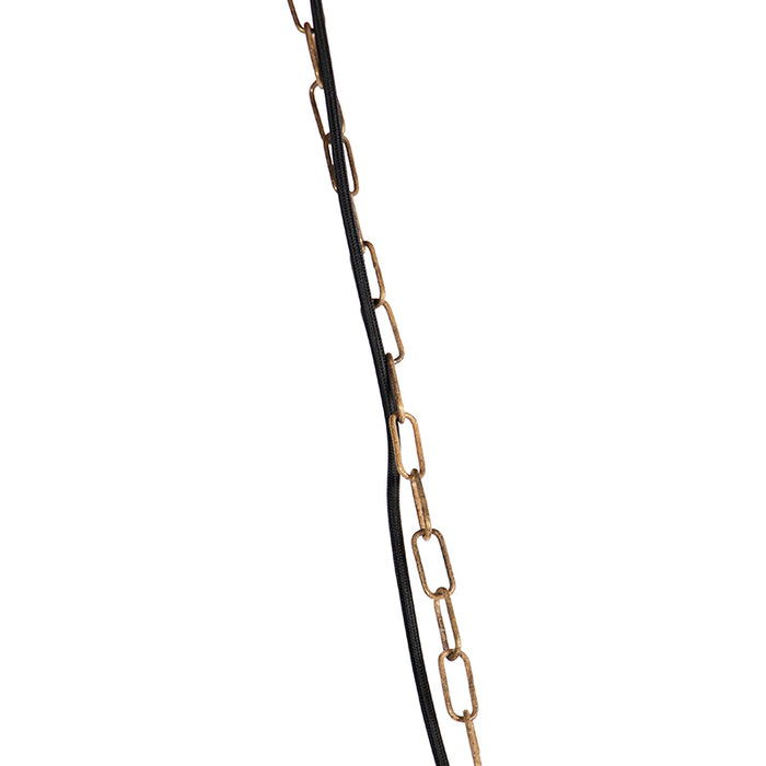 QAZQA Hanglamp mowgli - Goud|messing - Oosters - D 280mm