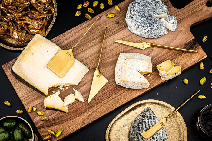 Style de Vie kaasmessenset 6-delig, goud