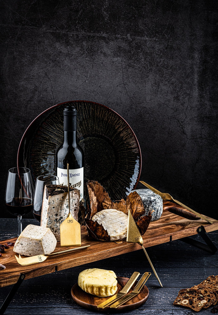 Style de Vie kaasmessenset 6-delig, goud