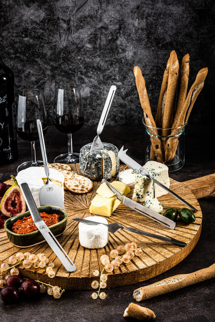 Style de Vie kaasmessenset 6-delig, rvs