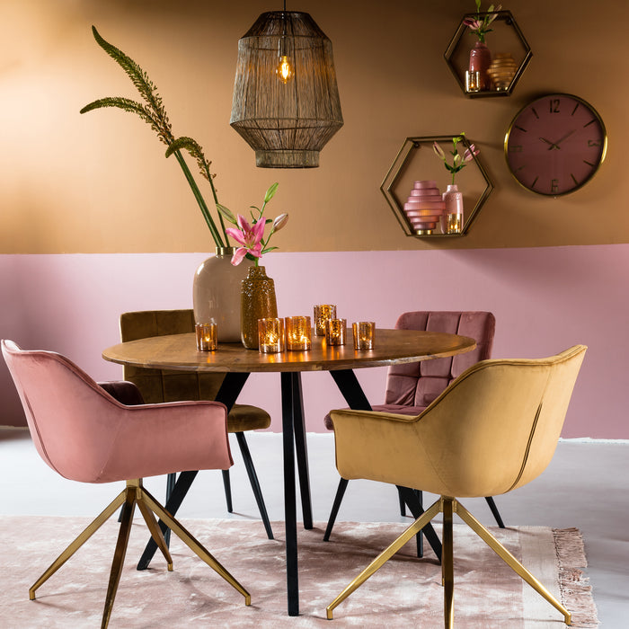 Light & Living Liam Eettafel Ø 140 cm