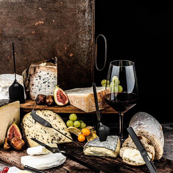 Style de Vie kaasmessenset 6-delig, zwart