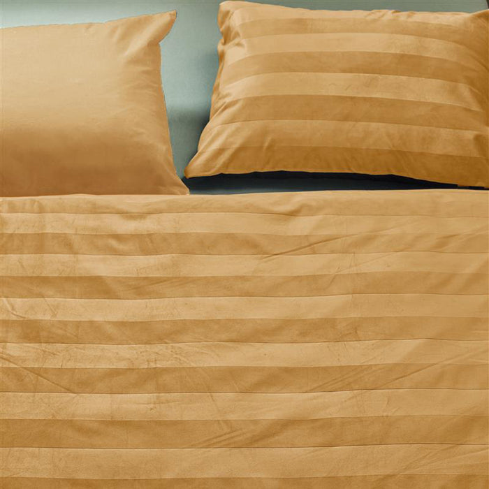 At Home by Beddinghouse Soft Shine Dekbedovertrek 140 x 200/220 cm - Geel