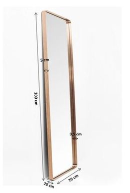 Kare Design Curve Spiegel 70 X 200 Cm - Koper