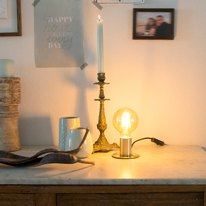 QAZQA Art Deco tafellamp goud - Facil