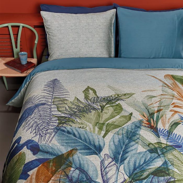 Beddinghouse Isla Dekbedovertrek 200 x 200/220 cm - Blauw