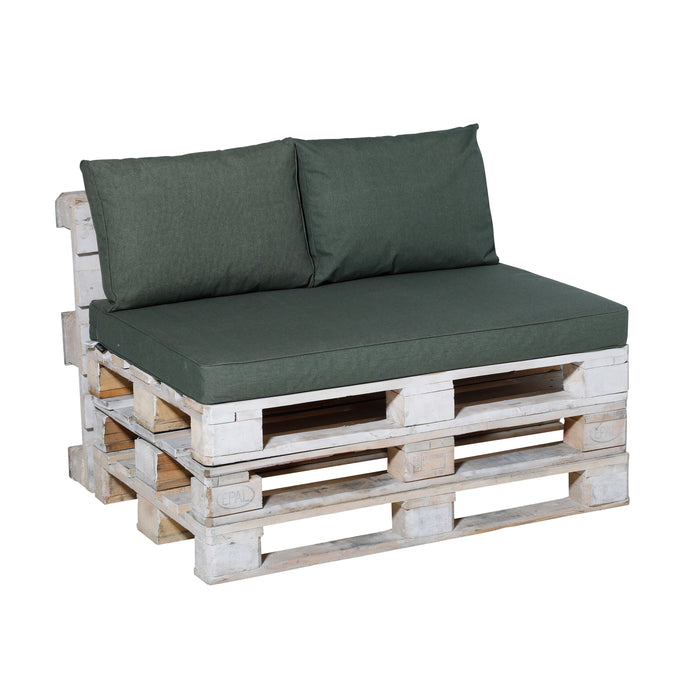 Madison Lounge kussen pallet outdoor Oxford - 120x80 - green