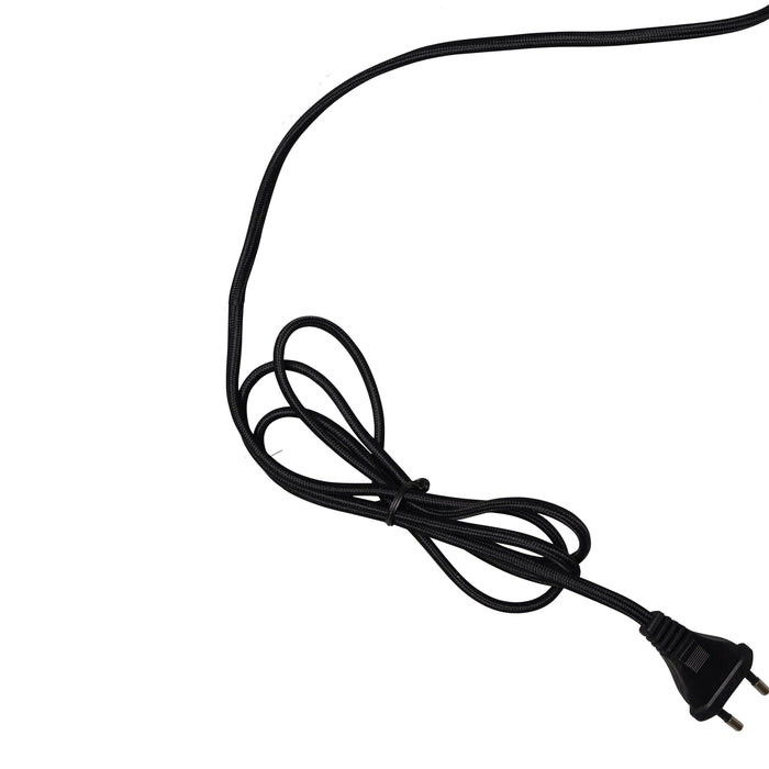 it's about RoMi Boston Vloerlamp Ø 25 cm - Zwart / Wit