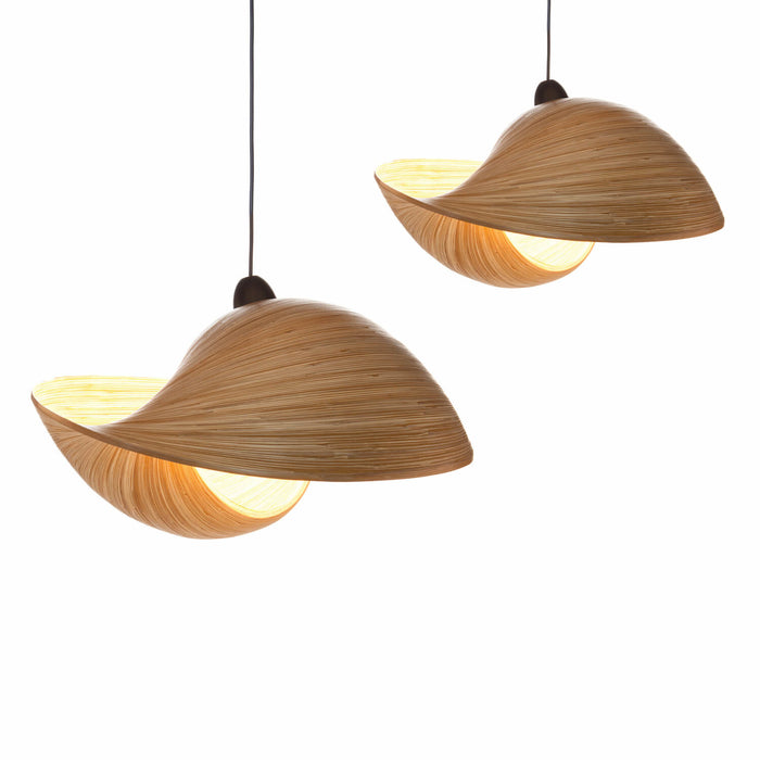 Villaflor Hanglamp Bamboo Shell Ø 50cm