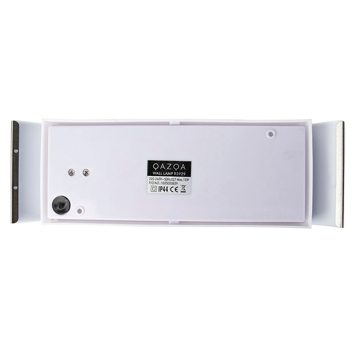 QAZQA Moderne wandlamp staal RVS IP44 - Sapphire Deluxe