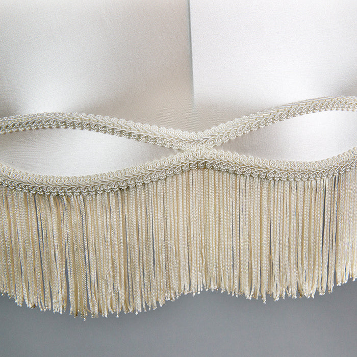 QAZQA Retro hanglamp crème 45 cm - Granny