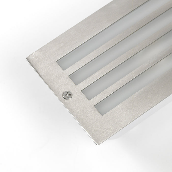 QAZQA Moderne inbouwlamp staal IP44 - Hurricane