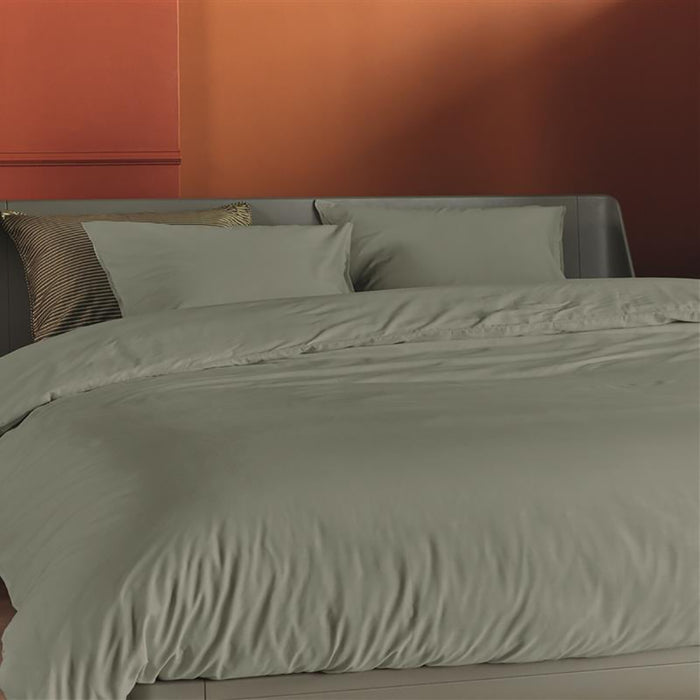 Beddinghouse Reuse Dekbedovertrek 240 x 200/220 cm - Grijs/Groen