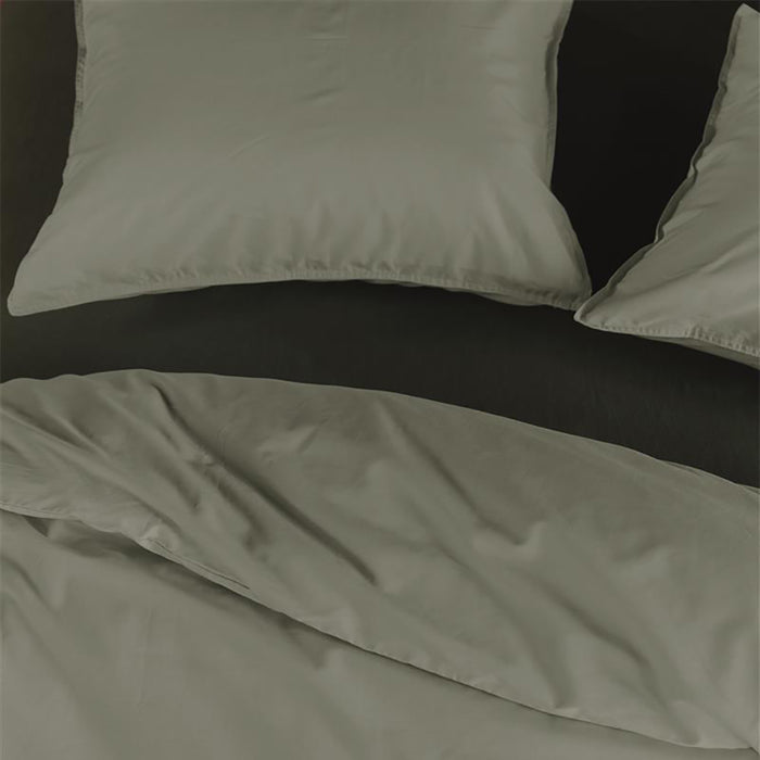 Beddinghouse Reuse Dekbedovertrek 240 x 200/220 cm - Grijs/Groen