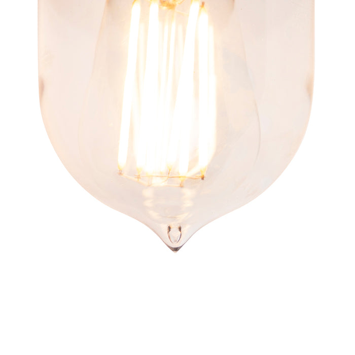 QAZQA Romantische buitenwandlamp donker grijs - Oxford