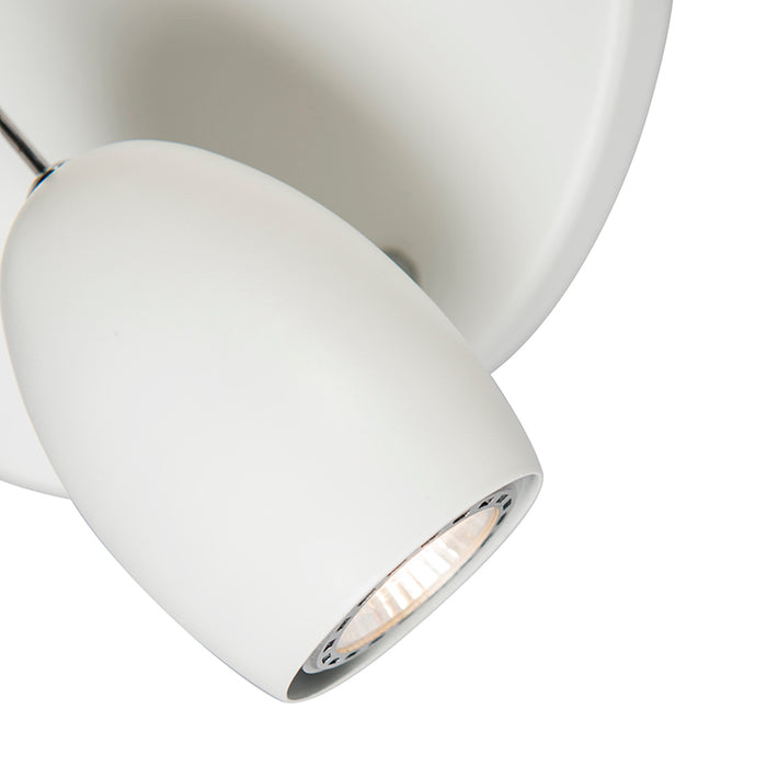 QAZQA Design spot wit rond 3-lichts - Egg