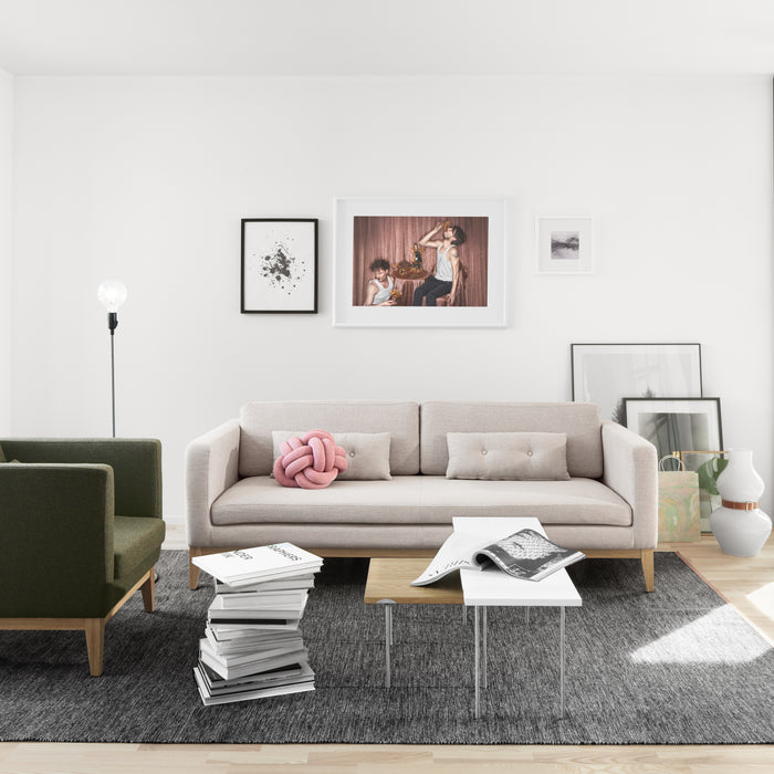 Design House Stockholm Björk Vloerkleed Donkergrijs