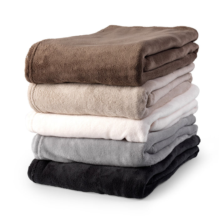 Dutch Decor plaid HARVEY - 150x200 cm Pumice Stone