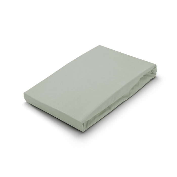 Byrklund - Hoeslaken - 100% katoen - 160x200 - Grijsgroen