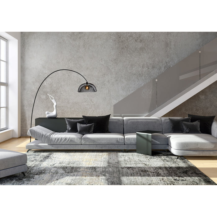 Lucide MESH Vloerlamp - Zwart