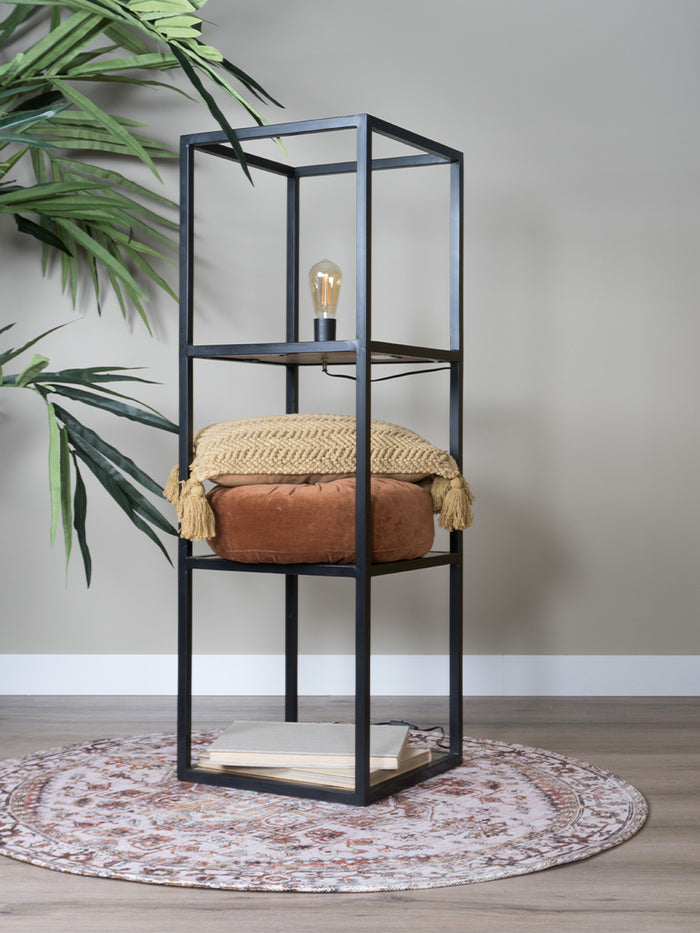 Vloerkleed Nora Bruin Rond ø200 cm