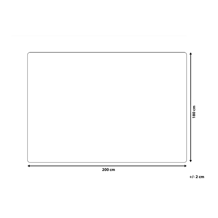 Beliani - GELIK - Plaid - Lichtgrijs - 180 x 200 cm - Polyester