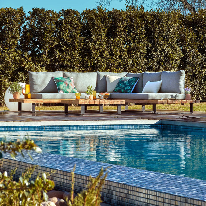 Kave Home - Kunstplant Eucalyptus in bruin pot