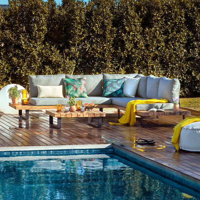 Kave Home - Kunstplant Eucalyptus in bruin pot