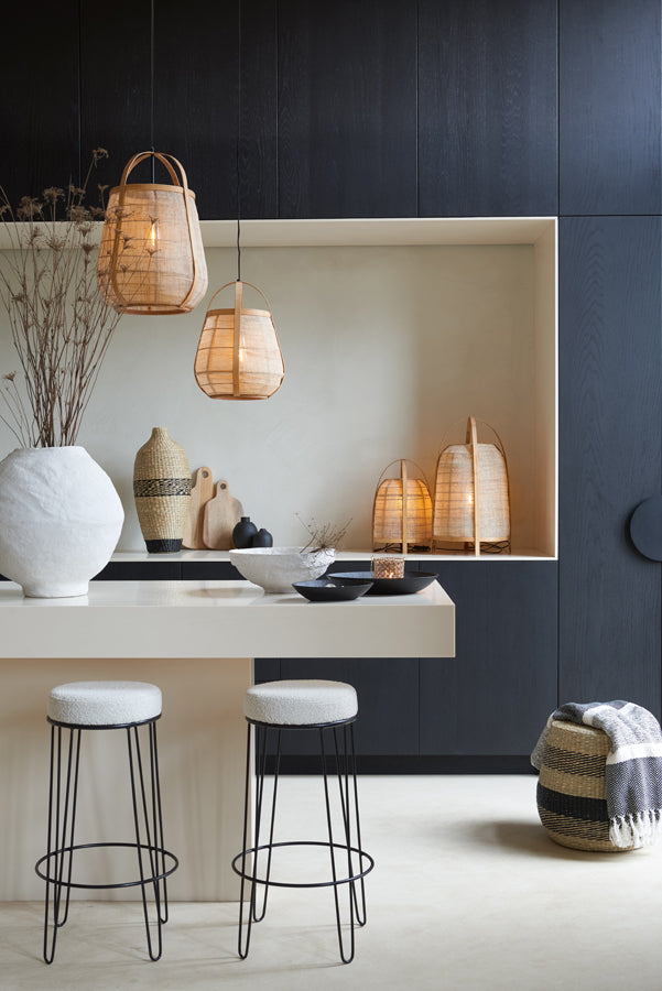 Light & Living Light&living Hanglamp Ø32x44 cm JACINTO rotan naturel