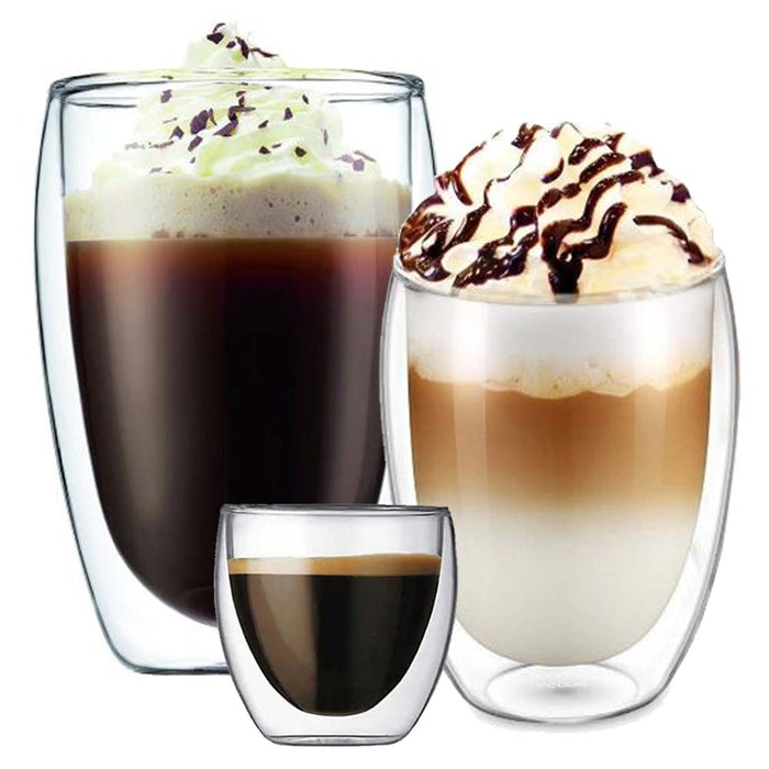 Krumble Espresso glas dubbelwandig set van 2