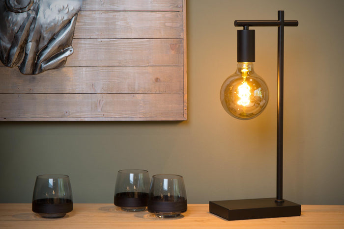 Lucide LEANNE Tafellamp - Zwart