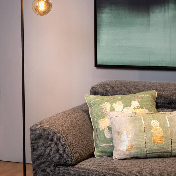 Lucide LEANNE Vloerlamp - Zwart