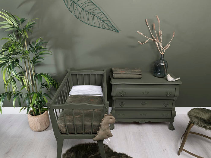 Baby's Only Muziekdoos dino Marble - Khaki|Olive