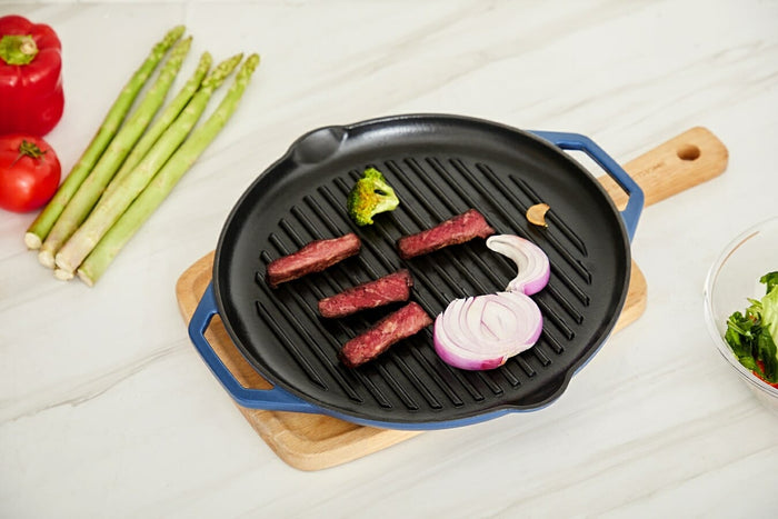 Buccan - Hamersley - Gietijzeren grillplaat - Blauw