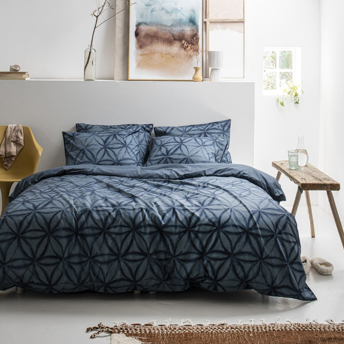 Cinderella Isolde - Dekbedovertrek - Katoen - 200x200|220 cm - Blue