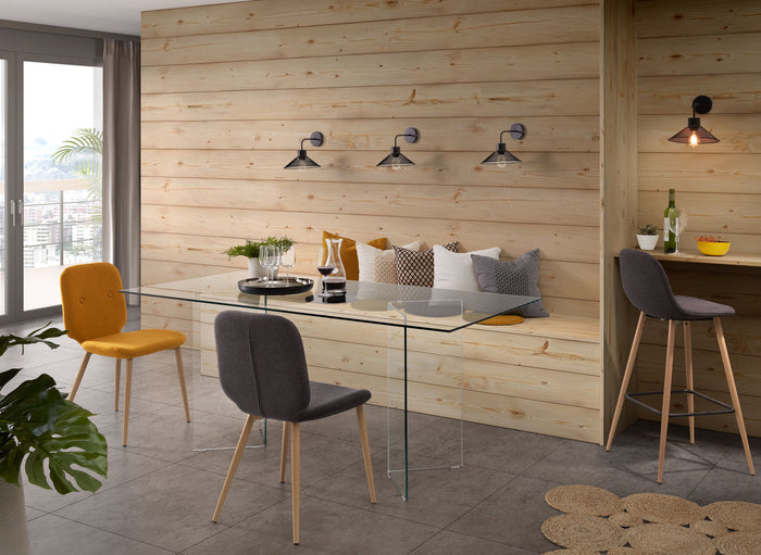 Kave Home - Silke kussen mosterd