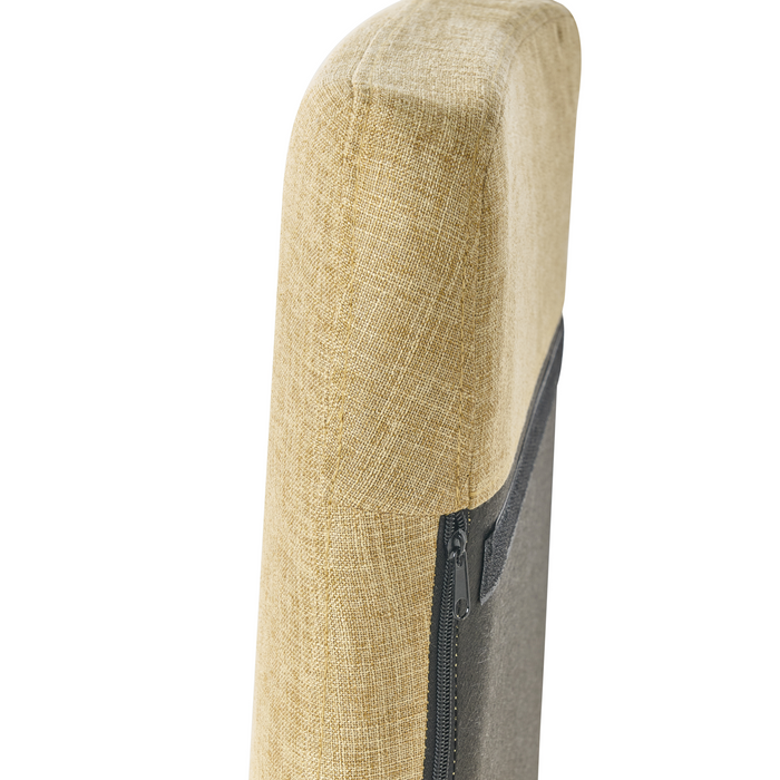 Beliani - ARRIE - Schommelstoel - Geel - Polyester