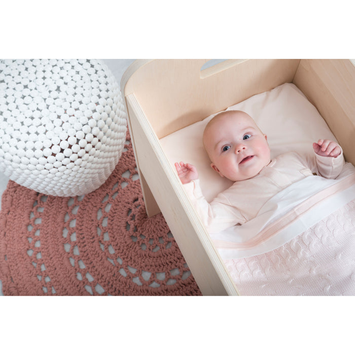 Baby's Only Ledikantdeken Cable - Wit - 100x135 cm